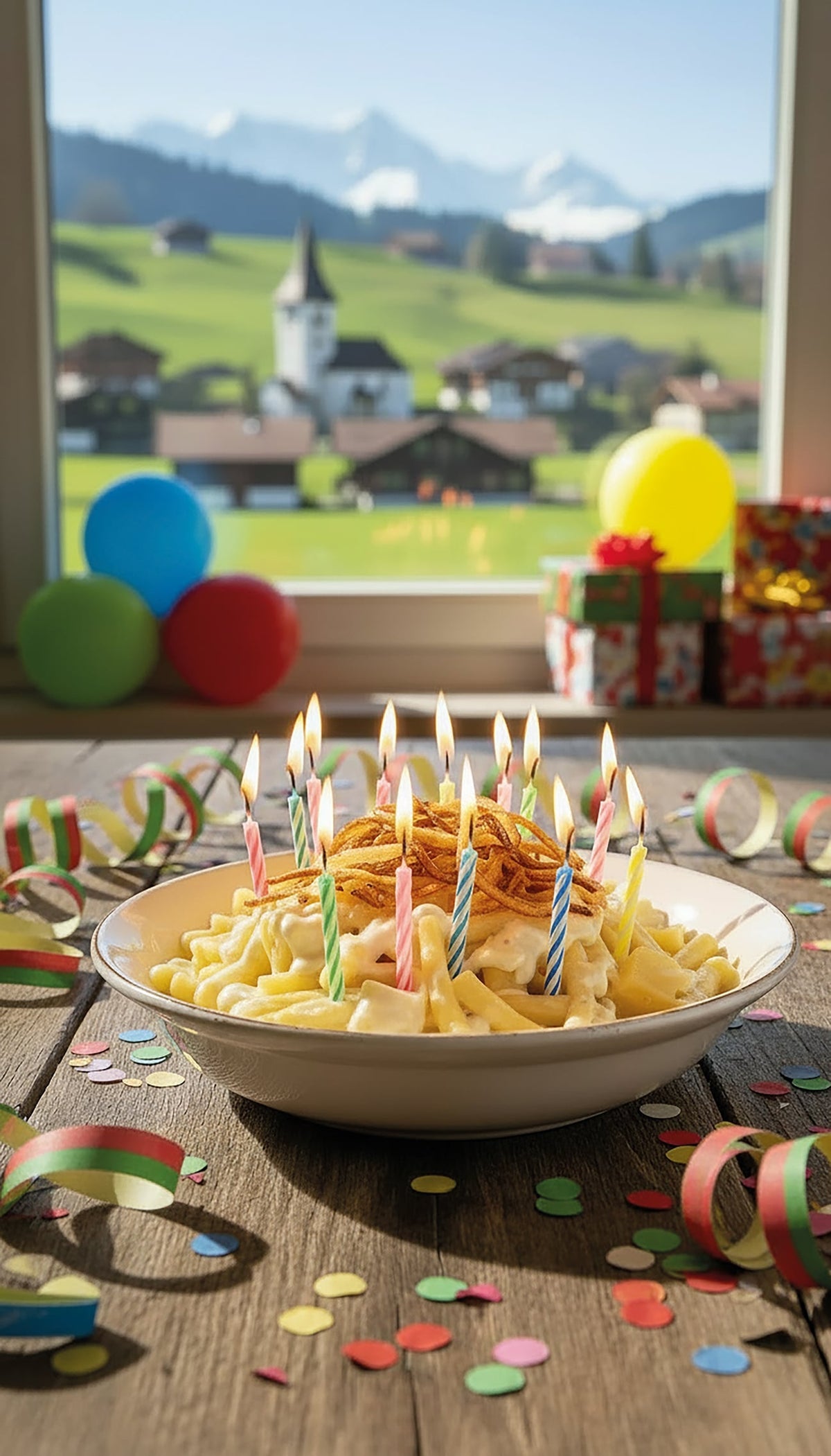 anniversario älplermagronen
