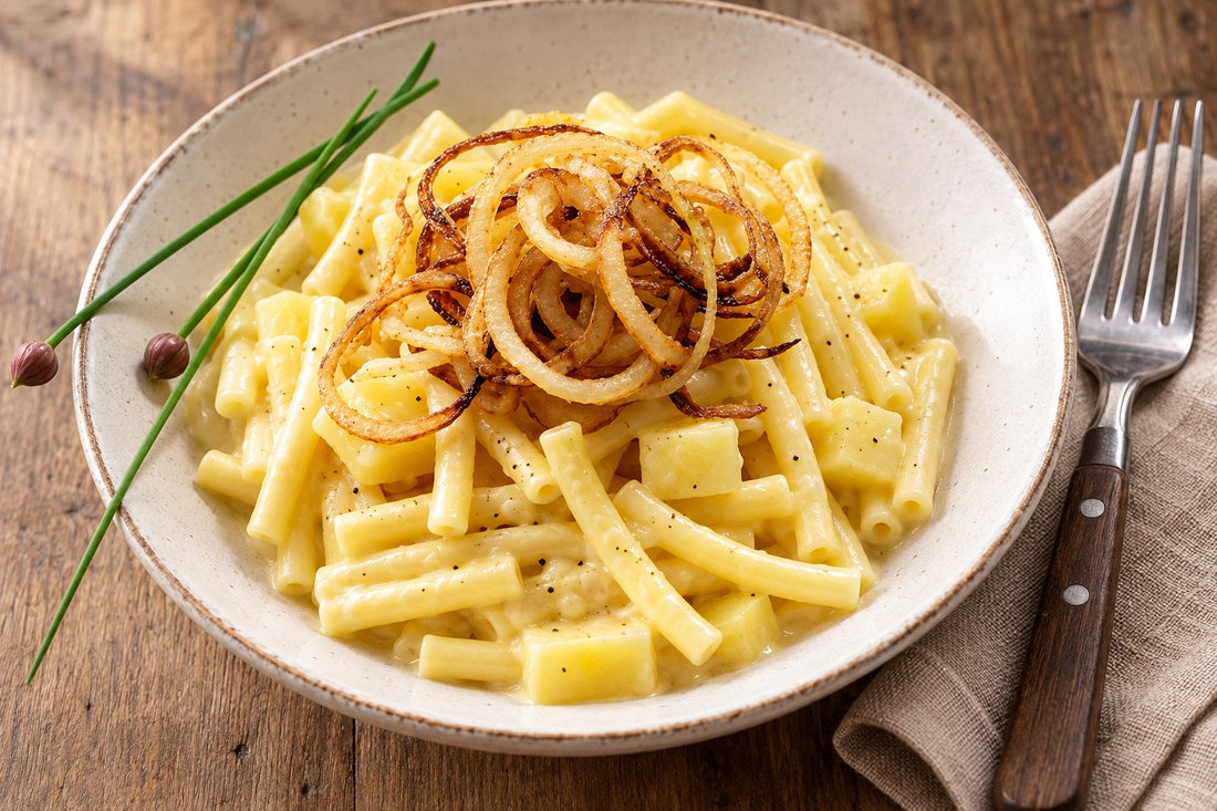 Älpler Magronen mit Emmentaler