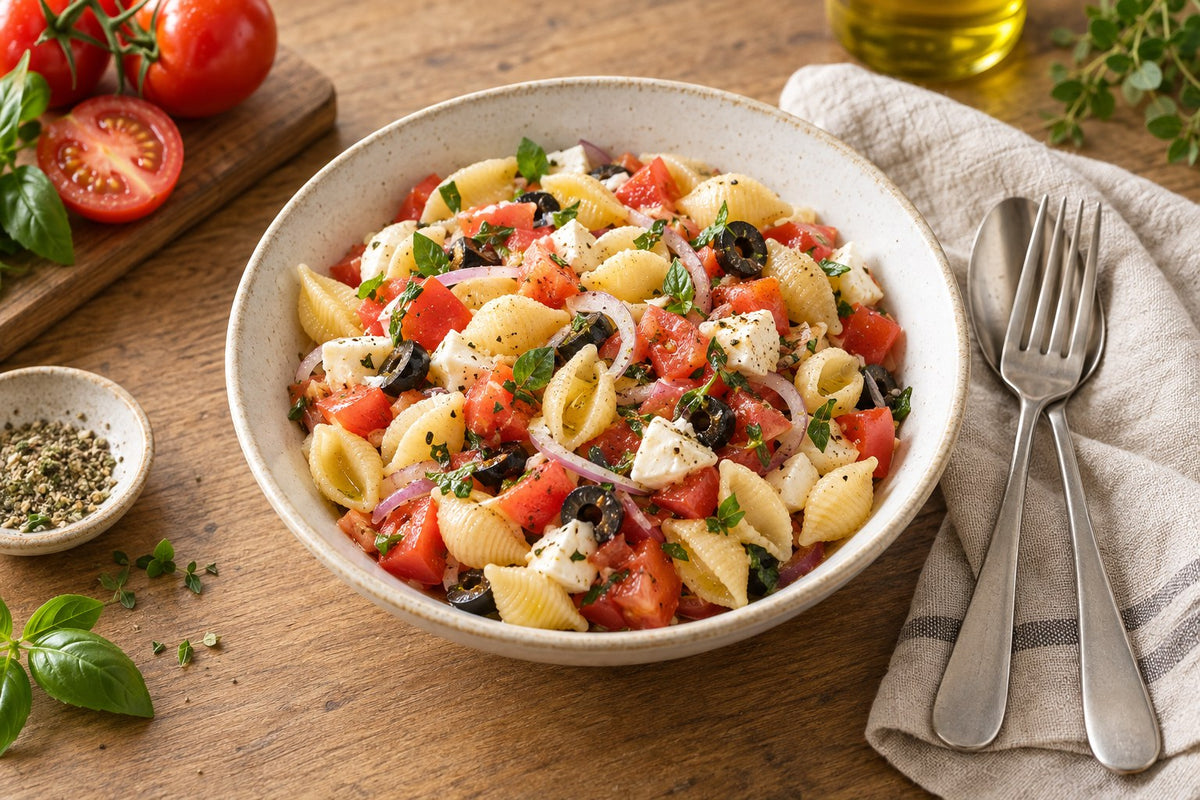 Müscheli-Salat Mediterran