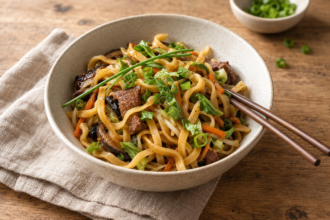 Nudeln nach Bami-Goreng