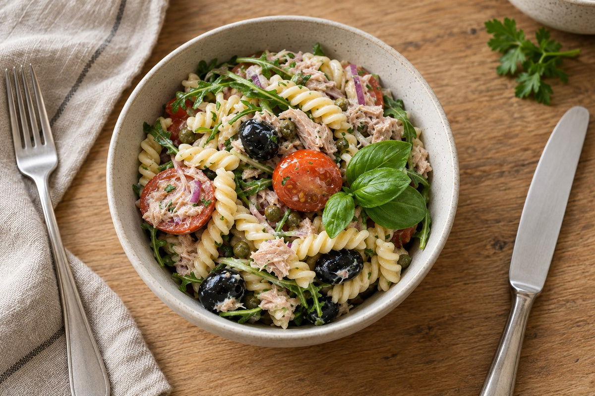 Teigwarensalat mit Thon