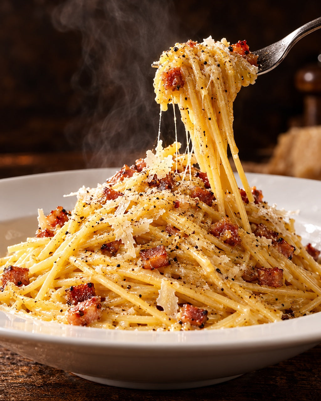 Ami Spaghetti — Frisch serviert und dampfend