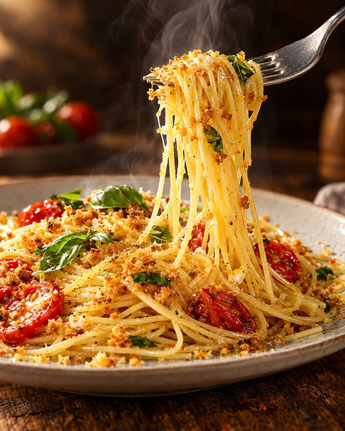 Ami Spaghettini — Frisch serviert und dampfend