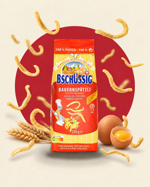 Bauernspätzli, 4 œufs