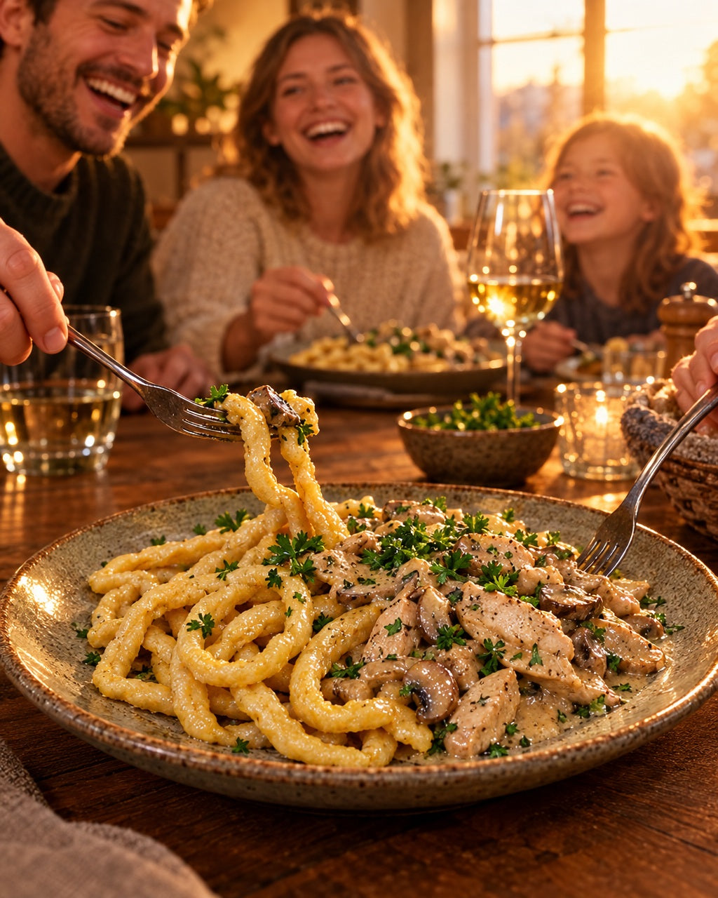 Bauernspätzli, 4-Ei — Gemeinsam geniessen
