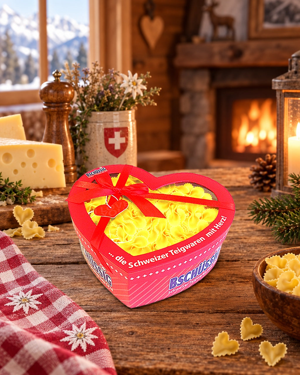 Boîte cœur Krawättli, 3 œufs — Plaisir suisse