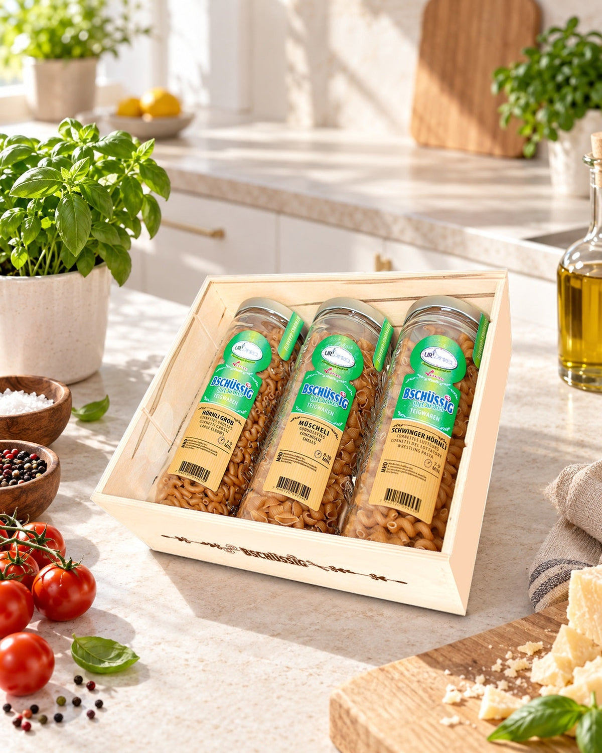 Sélection BSCHÜSSIG UrDinkel — En cuisine