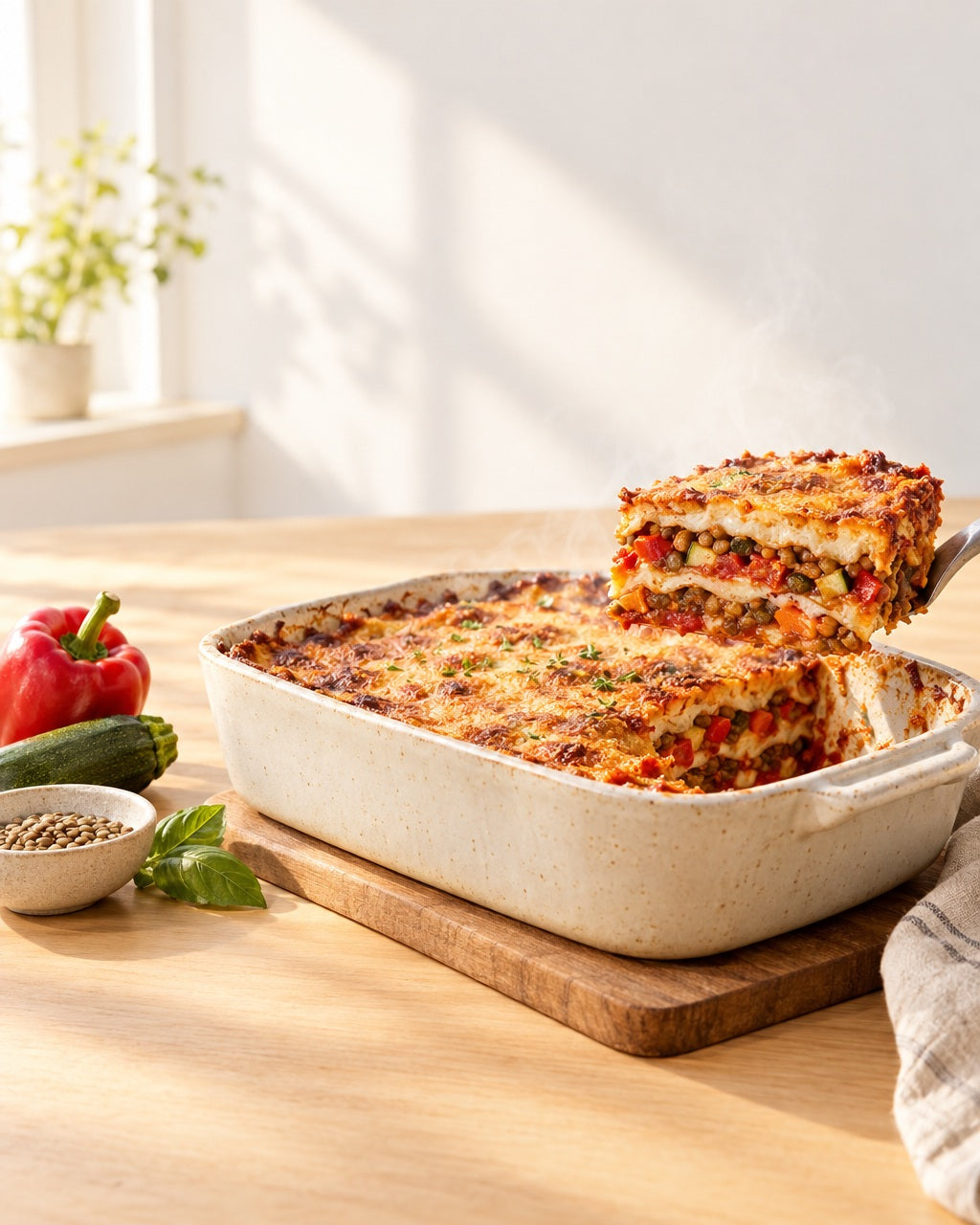 ERNST Lasagne Gastronorm ohne Ei, 210 x 260 mm, 5 kg — In wenigen Minuten zubereitet