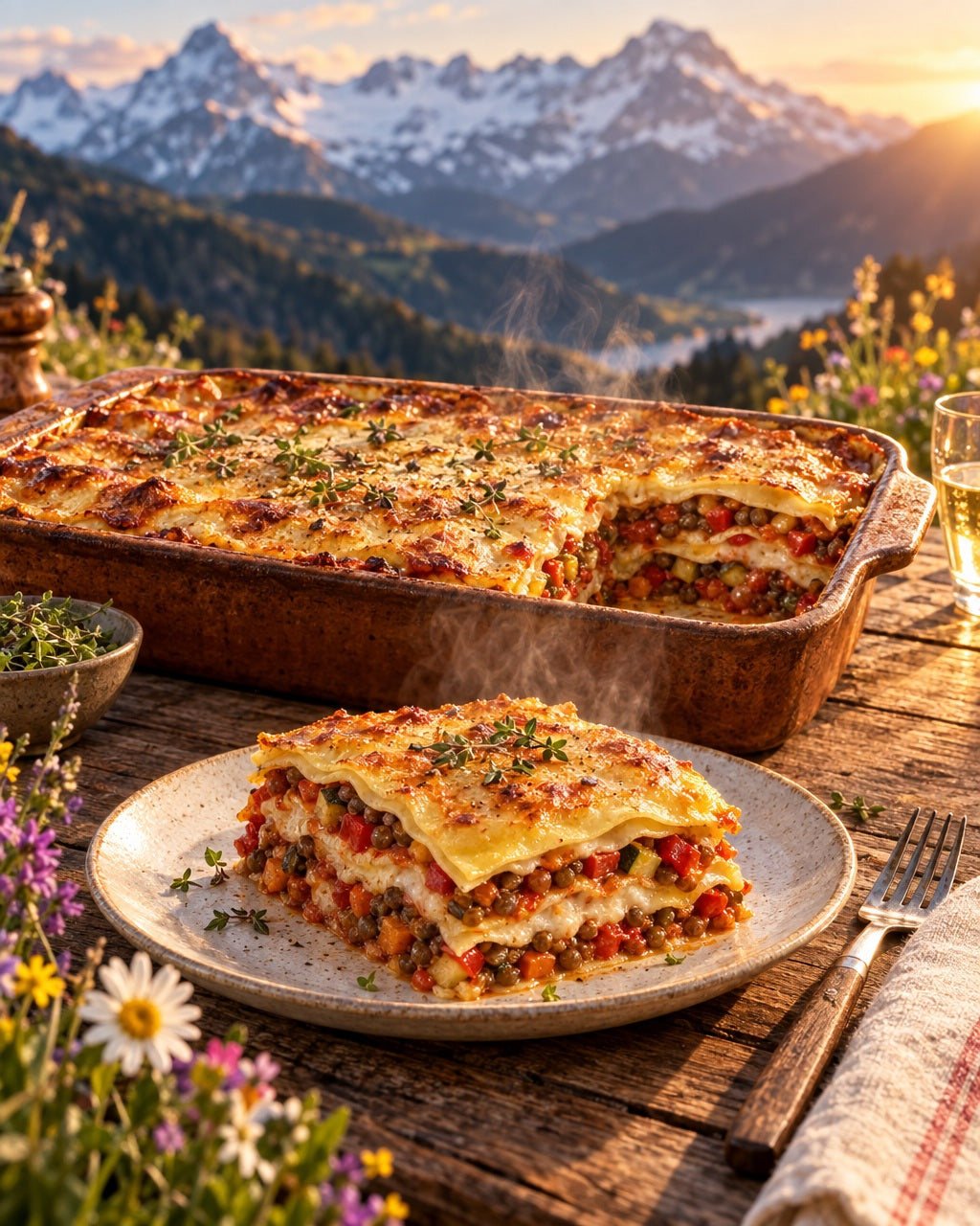 ERNST Lasagne Gastronorm ohne Ei, 210 x 260 mm, 5 kg — Schweizer Genuss aus Frauenfeld