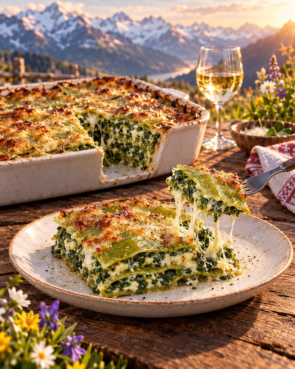 ERNST Lasagne verdi ohne Ei, 175 x 80 mm, 6 kg — Schweizer Genuss aus Frauenfeld