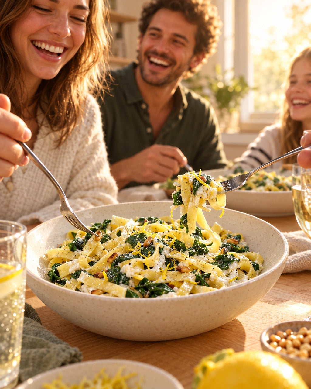 ERNST tagliatelle larghe 3 uova Gemma Bio, 8 mm, 5 kg — da gustare insieme