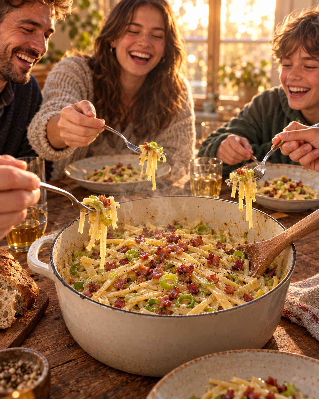 ERNST tagliatelle lunghe, 2.5 mm, 24 cm, tenuta in cottura — da gustare insieme