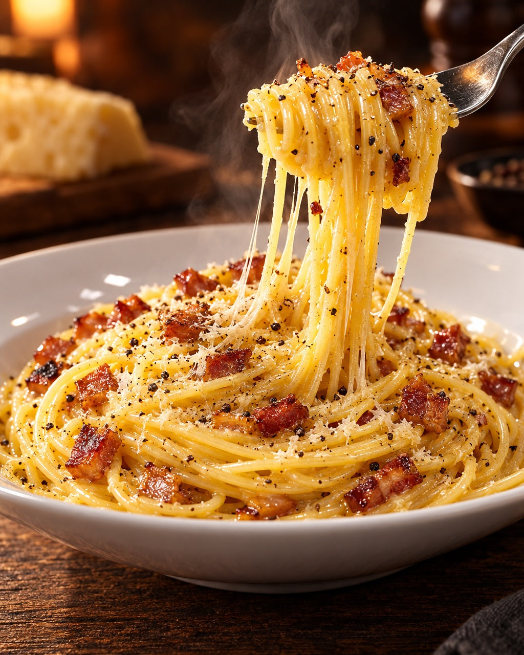 ERNST spaghetti 1.8 mm, 24 cm, tenant à la cuisson — Fraîchement servi et fumant