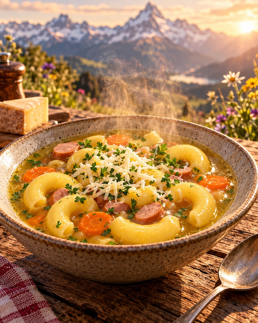 Hörnli grossi, 3 uova SÄMPLER 200 gr — gusto svizzero da Frauenfeld