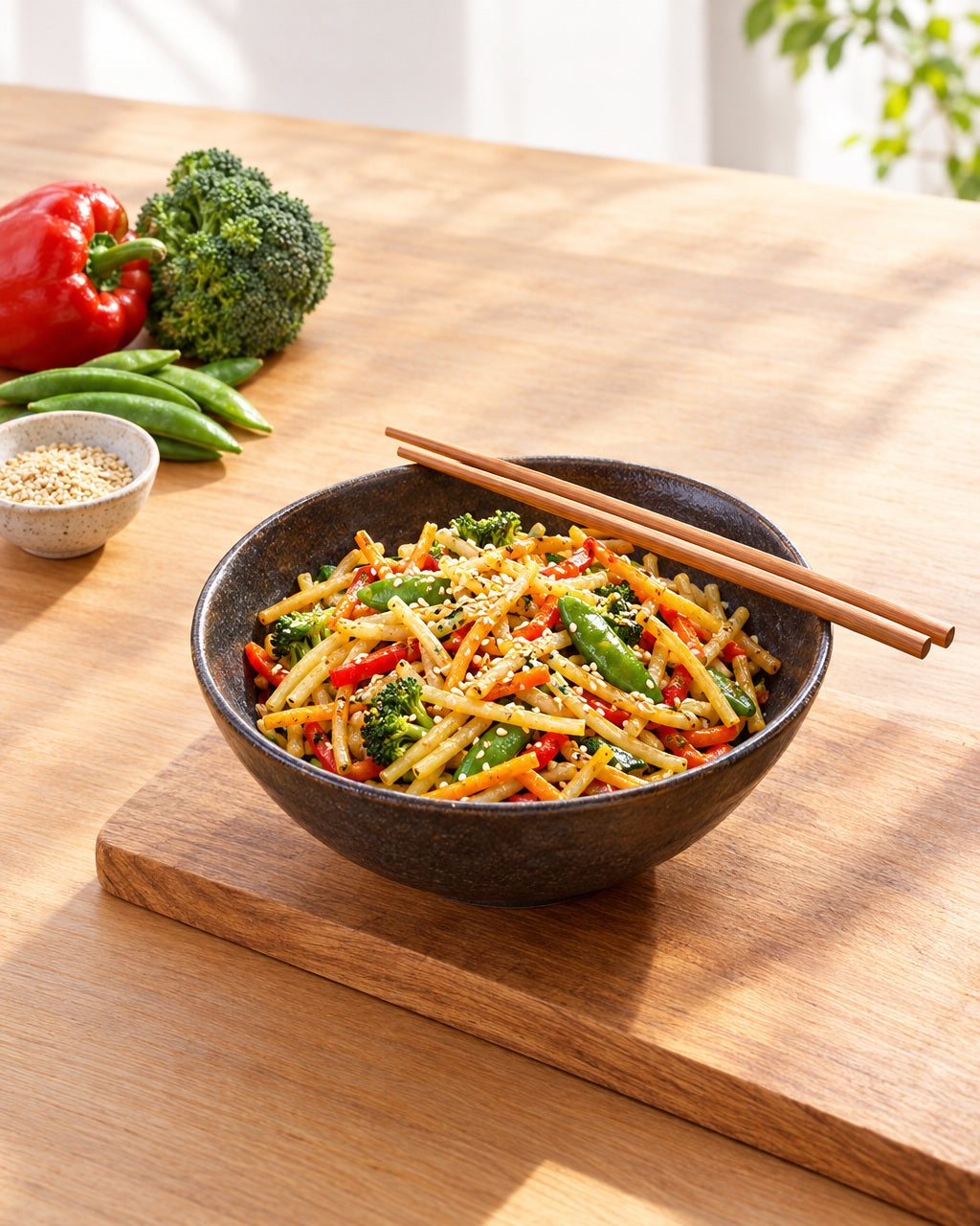 la Chinoise Nouillettes 2 mm, 3-Ei — In wenigen Minuten zubereitet