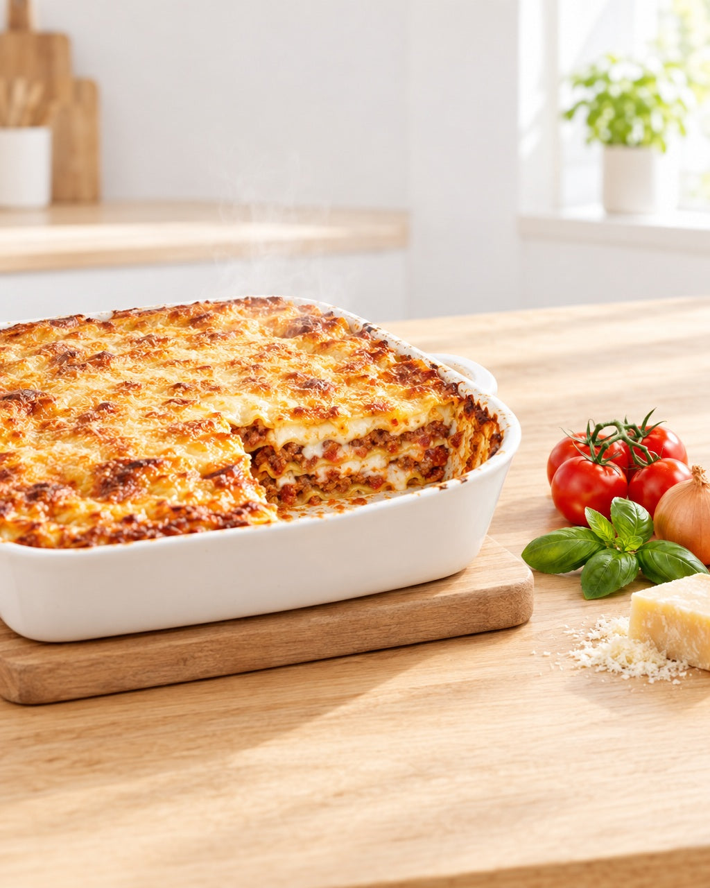 Fogli di lasagne, 3 uova — pronto in pochi minuti