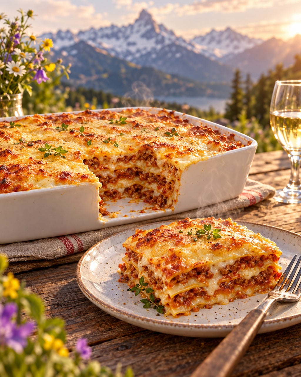 Fogli di lasagne, 3 uova — gusto svizzero da Frauenfeld
