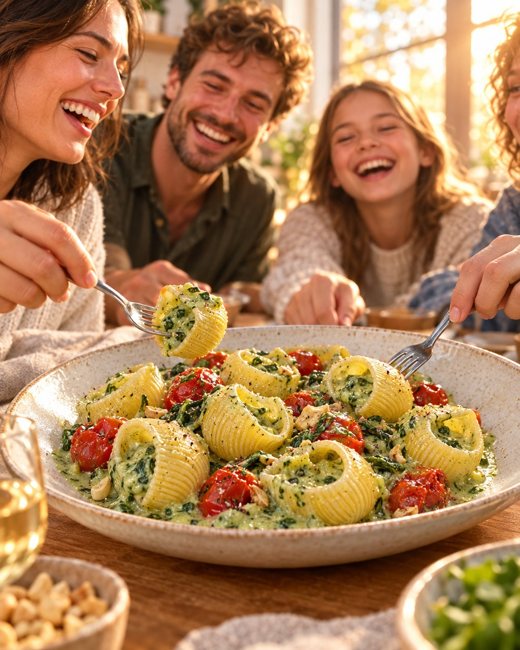 Lumaconi, ohne Ei — Gemeinsam geniessen