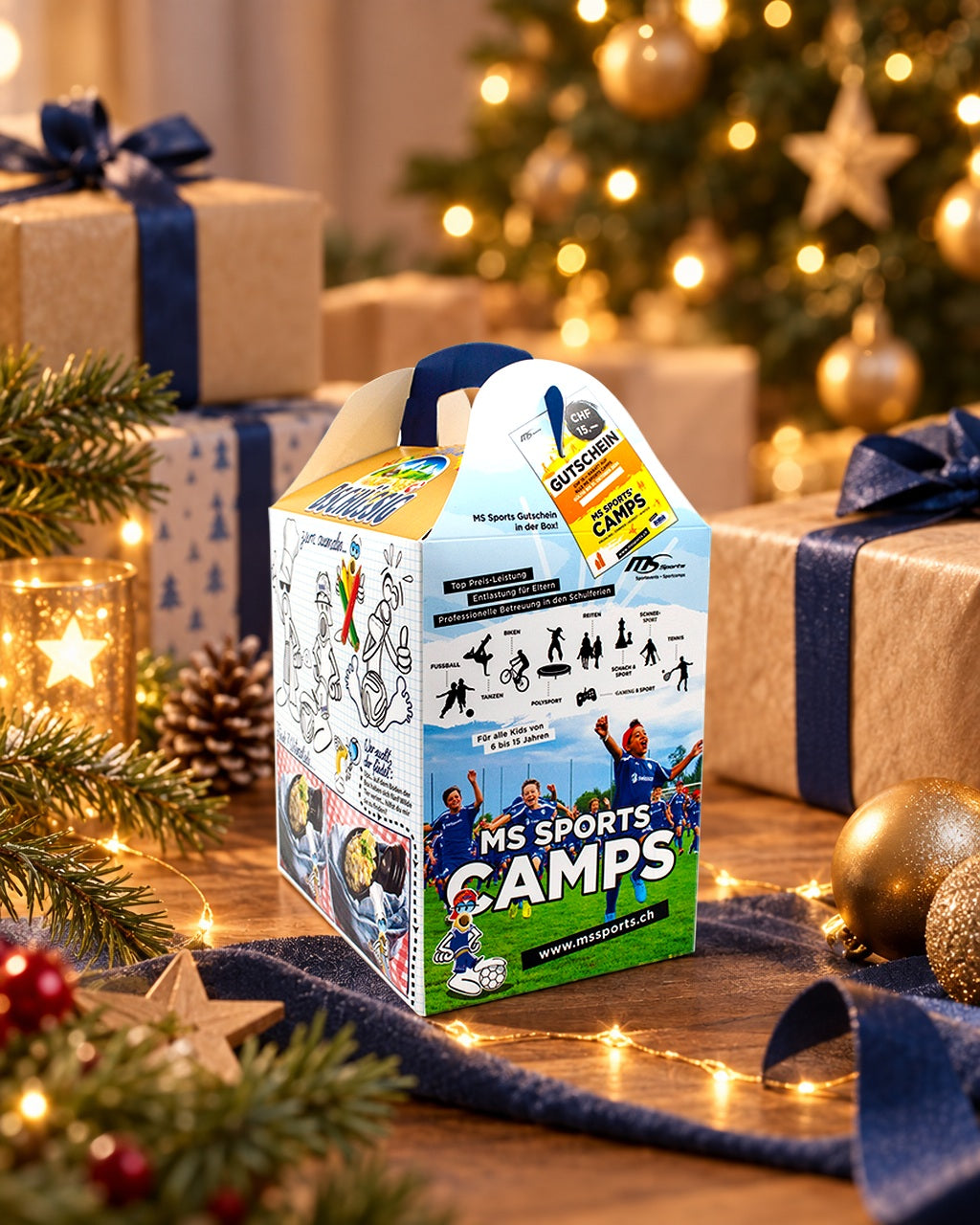 MS Sports Camps Kids Box — Als Geschenk