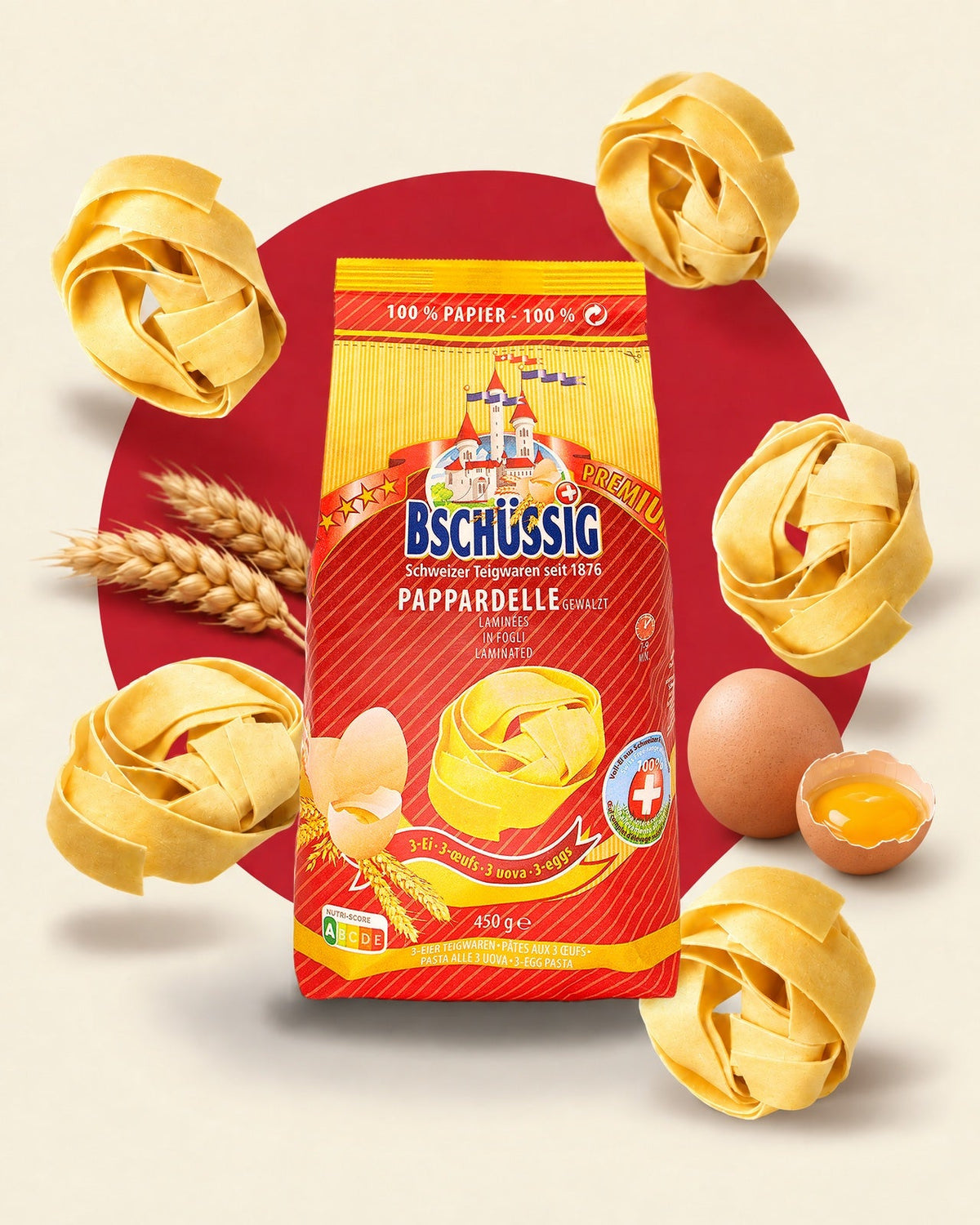 Nidi di pappardelle Premium laminati 18 mm