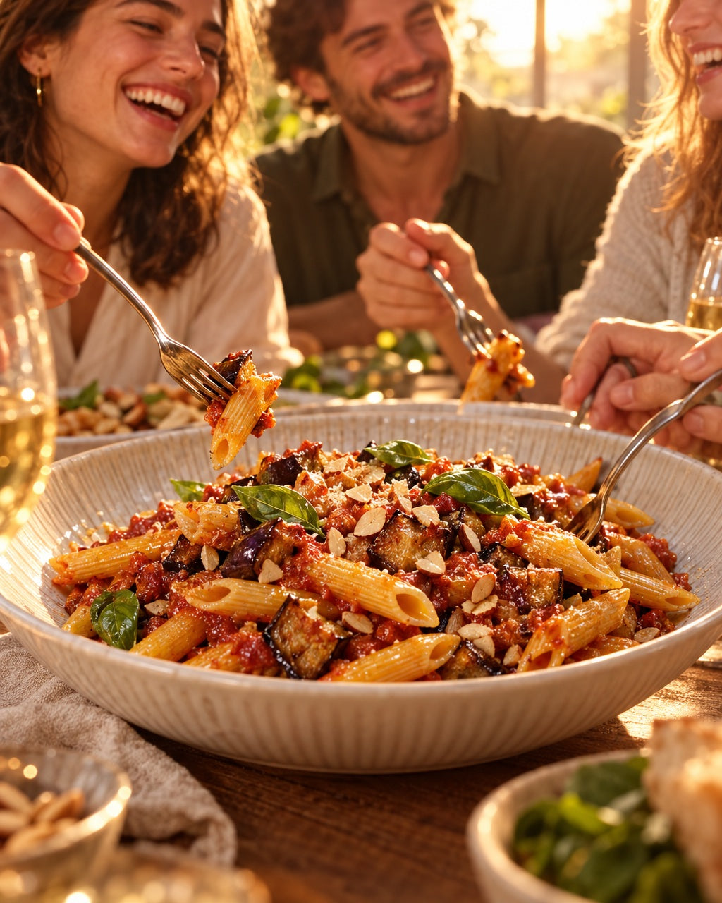 Penne Rigate, ohne Ei — Gemeinsam geniessen