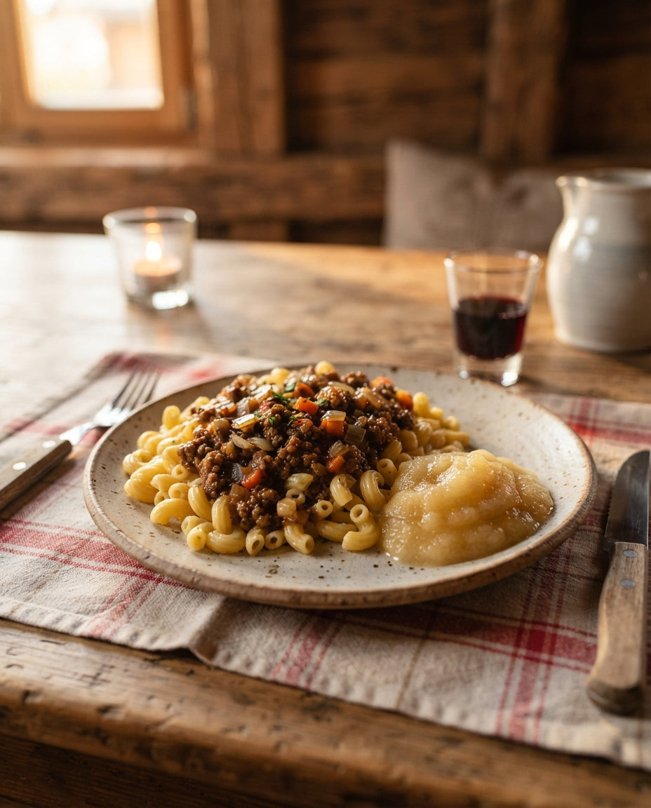 Rezept: Ghackets mit Hörnli wie bei Grosi