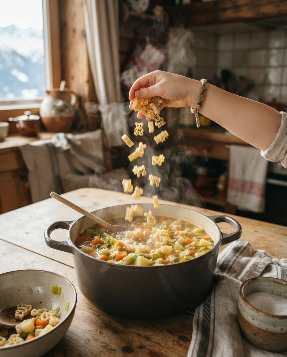 Safari-Suppe mit Wilden Tieren – Zubereitung