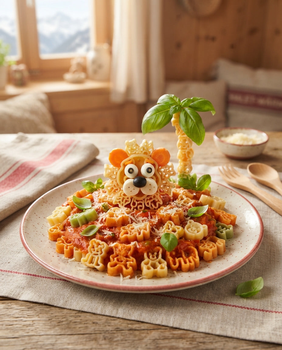 Rezept: Dschungel-Pasta mit Versteckli-Tomatensauce