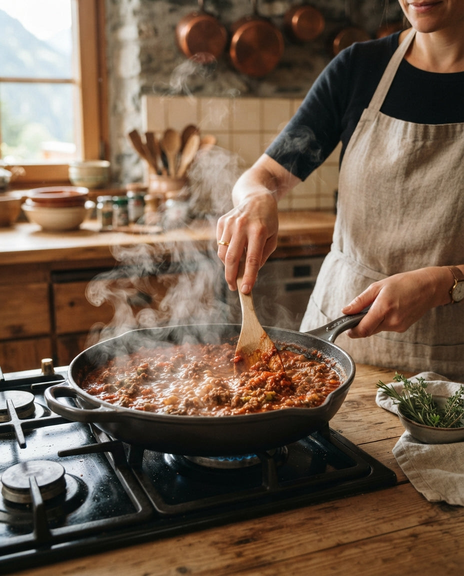 Bio-Spaghetti Bolognese wie bei der Grosi – Zubereitung