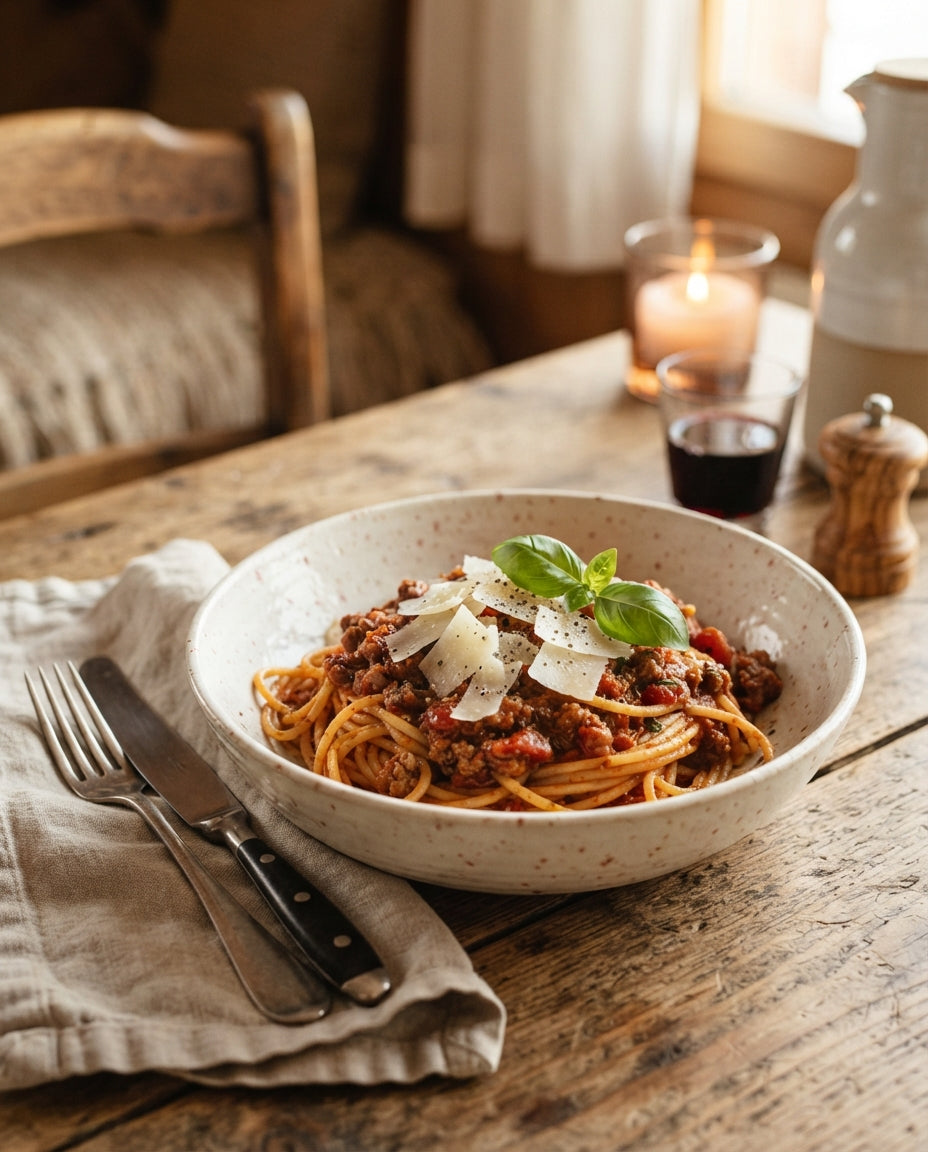 Rezept: Bio-Spaghetti Bolognese wie bei der Grosi