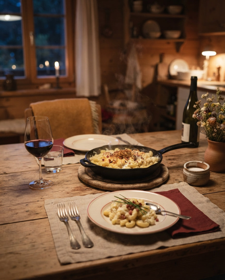 Spaghetti alla Puttanesca – feurig und flott – gemeinsam am Tisch