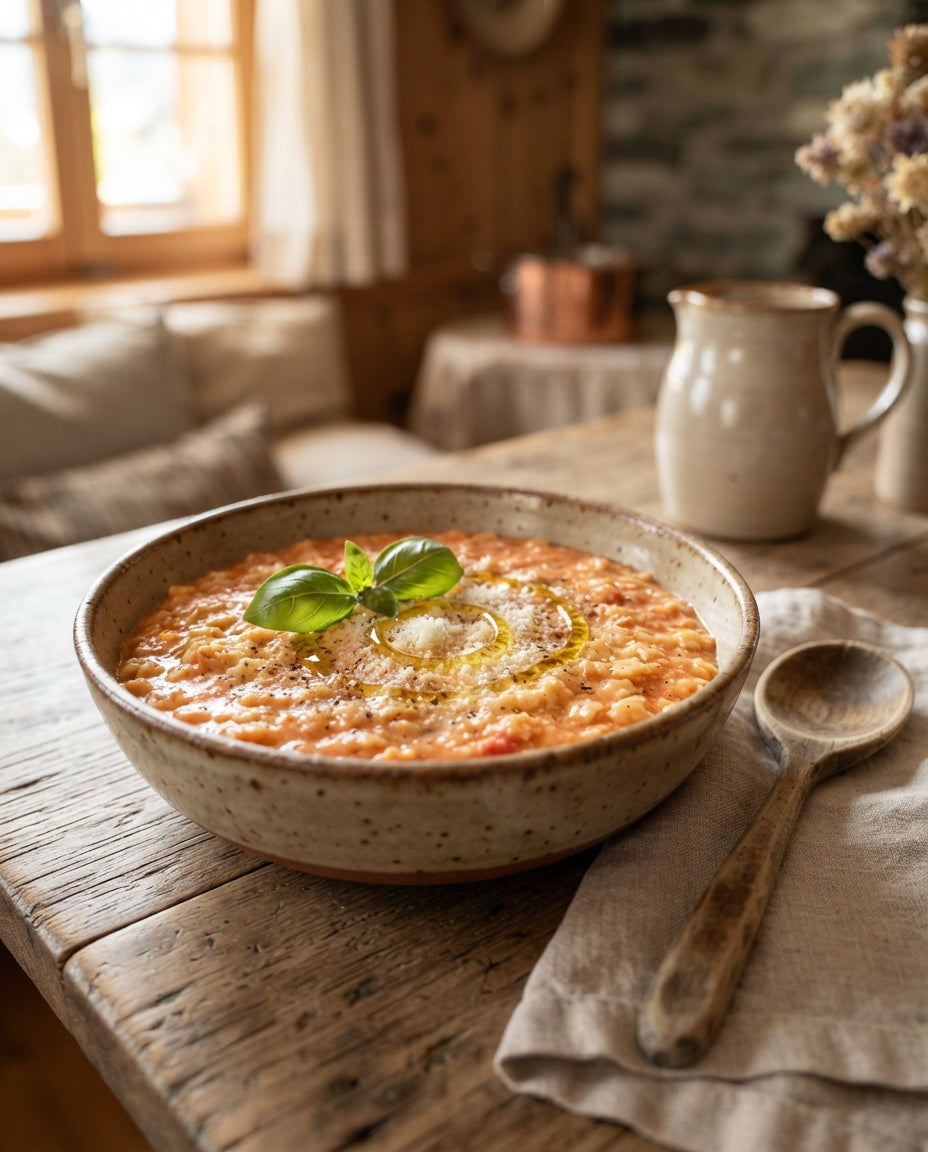 Rezept: Cremige Sternli-Pastina mit Tomate