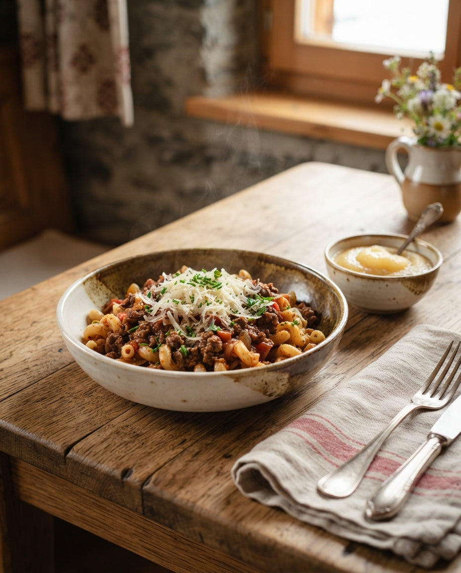 Rezept: Ghackets mit Hörnli Royale – der Feierabend-König