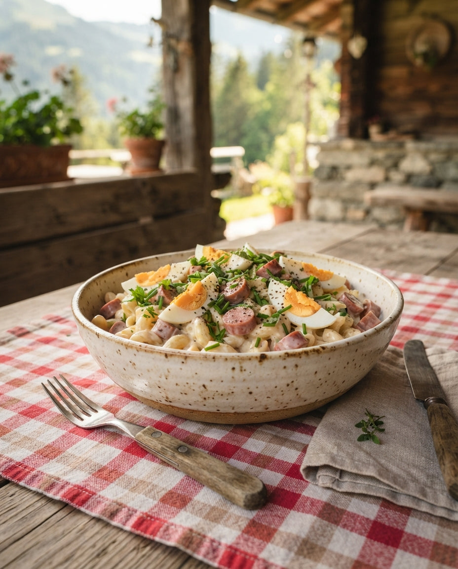 Rezept: Schwingfest-Hörnlisalat für die Festbank