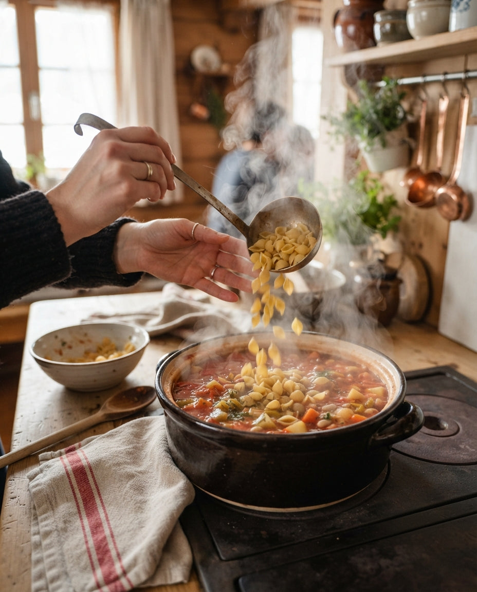 Müscheli-Minestrone – Suppenglück im Topf – Zubereitung