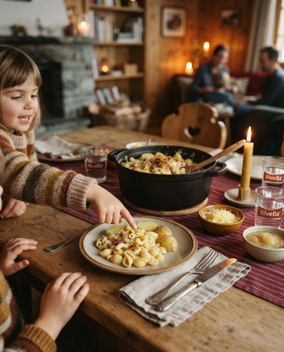 One-Pot-Pasta mit Cherrytomaten und Basilikum – gemeinsam am Tisch