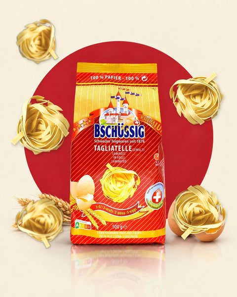 Premium Tagliatelle en nids laminés 6 mm