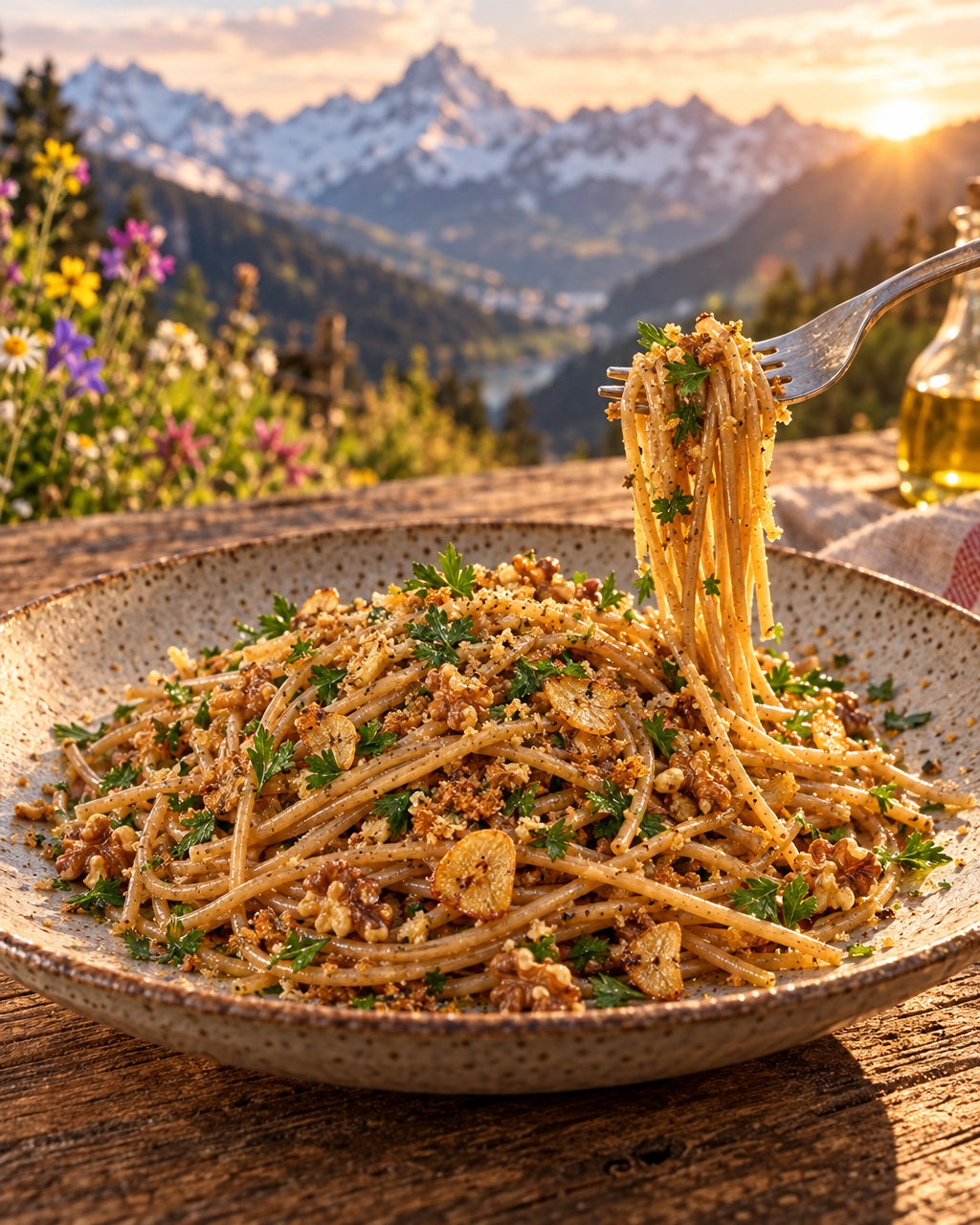 Spaghetti UrDinkel en bocal — Plaisir suisse de Frauenfeld