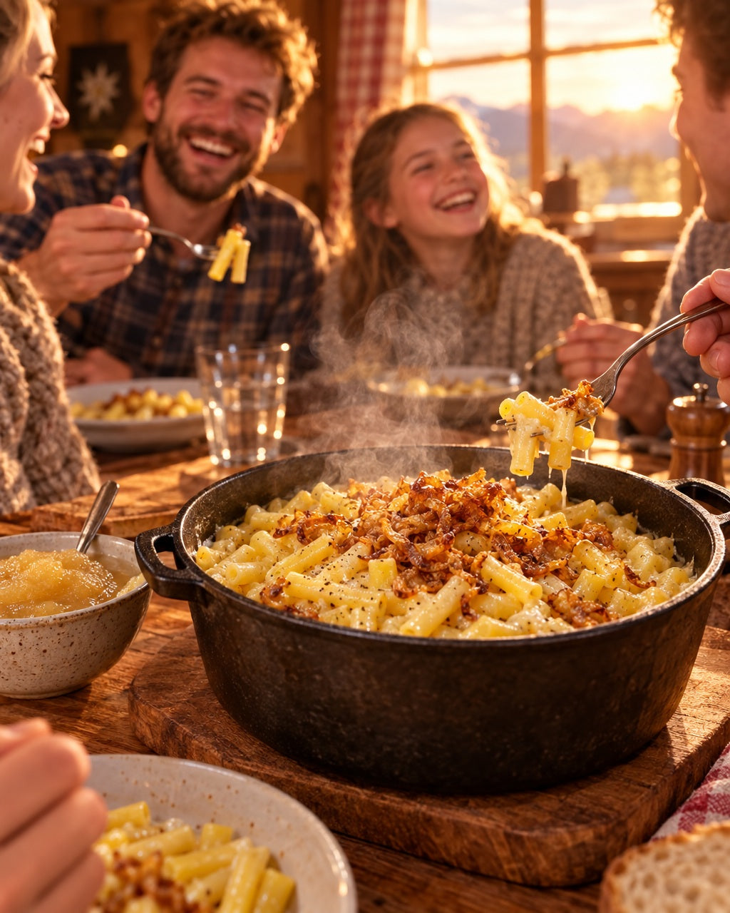 Urschweizer Älpler Magronen, 3 œufs, en bocal — À savourer ensemble